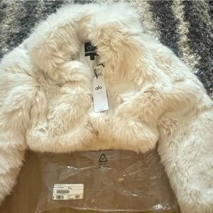 NWT - Alo faux fur jacket